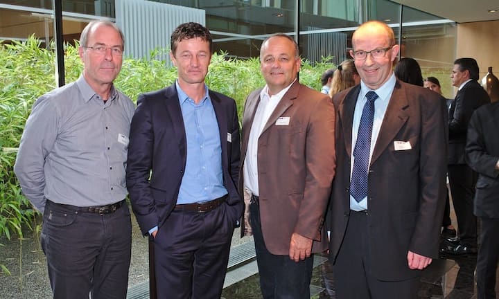 Roland Kaspar, Leiter Produktionssteuerung, Bernmobil;
Lukas Bieri, Leiter Niederlassung Bern, CSP AG;
Heinz Hoffmann, Teamleiter E-Business, SUVA;
Johannes Gfeller, Projektleiter, VBS