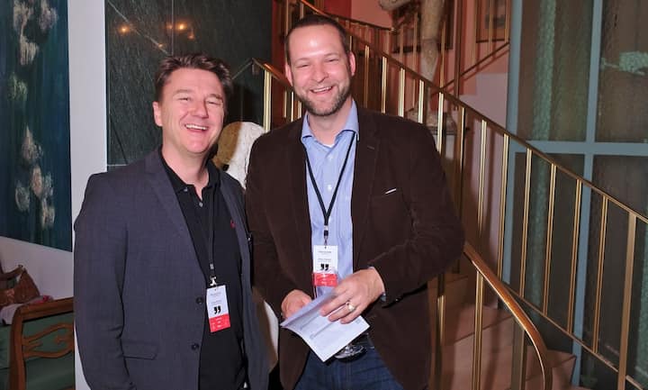 Alexander Herzog, Efficiency Club Zürich;
Alexander Mezger, Leiter Marketing, Porsche Zentrum Zürich