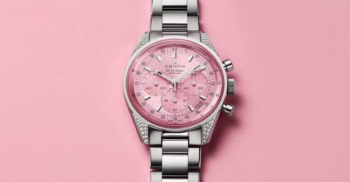 Zenith Chronomaster Original Pink 8818 Franken Second Hand