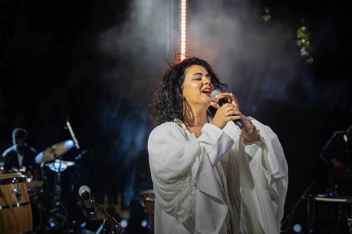 Die ägyptische Musikerin Dina El Wedidi war Protegée des brasilianischen Meisters Gilberto Gil.