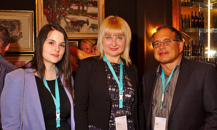 Irina Voytova, Marketing Manager, Inforum Group;
Yulia Makarenko, President, York Trade Corporation;
Evgeniy Bulytov, General Director, Inforum Service