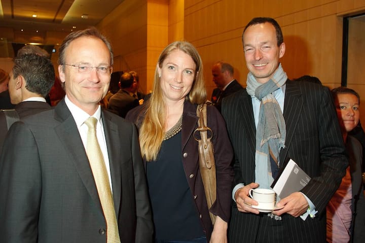 Markus R. Neuhaus, VR-Präsident, PwC Schweiz; Sandra Thoma, Dr. med., exersuisse Das gesunde Krafttraining; Oliver Bertschinger, Regional Director Europe, Switzerland Global Enterprise