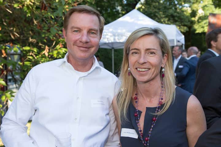 Teun de Vet, Partner, Proventis Partners AG; Andrea Reifferscheid