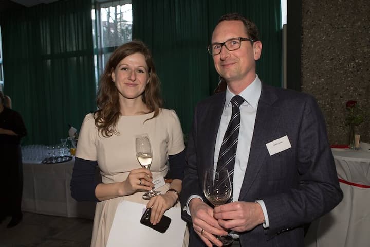 Sina Pries, Burson-Marsteller AG; Daniel Schär, Rechtsanwalt