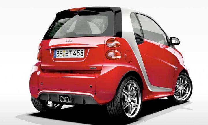Auf Platz vier der Smart Fortwo. Von ihm wurden 1708 Stück verkauft was ein Minus von 9,5% gegenüber Vorjahr bedeutet.
