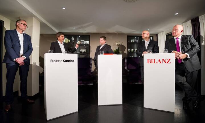 Markus Naef - Sunrise Communications AG, André Lüthi - Holding Globetrotter Group, Marc Kowalsky - BILANZ, Holger Spielberg - Credit Suisse AG, Peter Ohnemus - Dacadoo AG