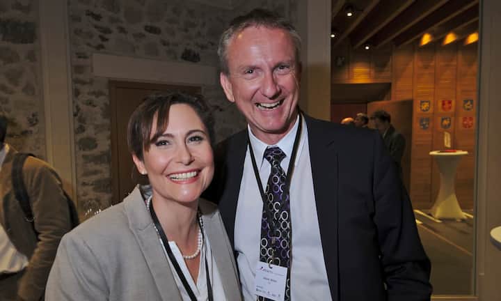 Anita Sicuro, Ärztin & Business Analyst;
Stefan Meyre, Geschäftsleitungsmitglied, EKZ