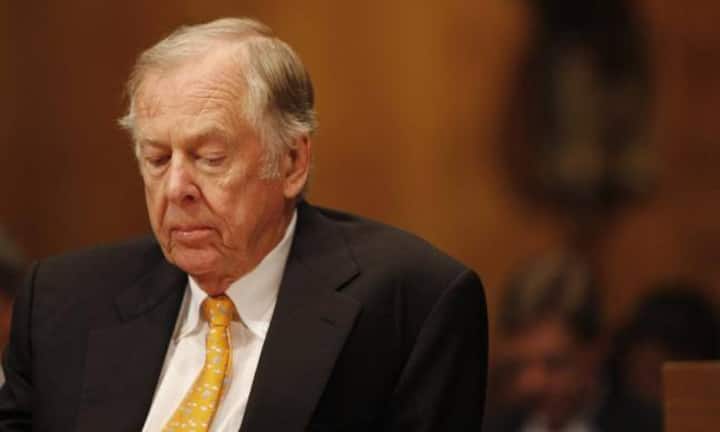 T. Boone Pickens (Ölindustrie, Hedgefonds), Firma: BP Capital Management.