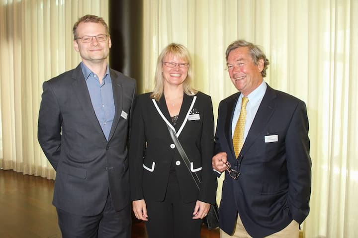 Daniel Lüchinger; Sonja Scheele, Partner, Annelly Consulting GmbH; Wolf D. von Stauffenberg, VR-P, AGI AG für Isolierungen.