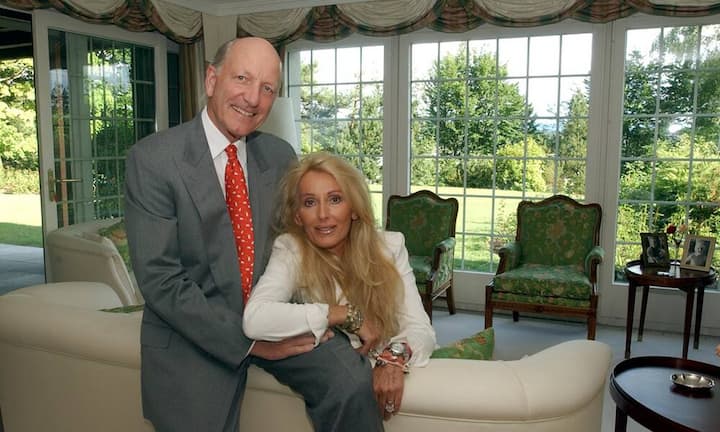 Renata Jacobs (Vermögen: 5,1 Milliarden Euro): Die Matriarchin des Schoggischmelzers Barry Callebaut ist Schweizerin von Geburt. Auf dem Foto ist sie mit Ehemann Klaus Jacobs zu sehen, der seines Zeichen Kaffeeunternehmer ist.