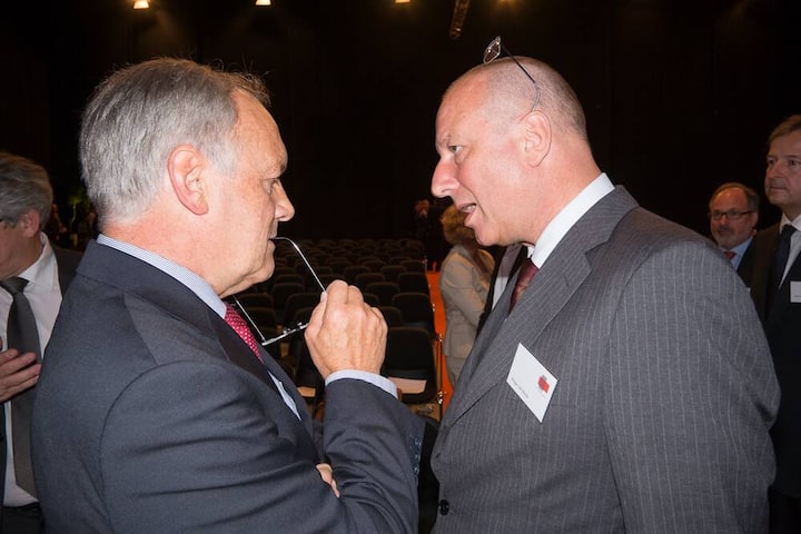 Bundesrat Johann-Niklaus Schneider-Ammann; Roger de Weck