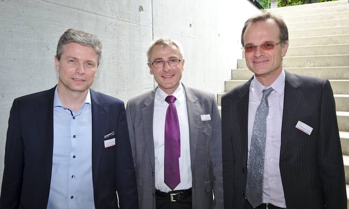 Pascal Gantenbein, Prof. Dr., Ambassador W.A. de Vigier Stiftung;
Martin Meyer, Leiter Ausbildung, Fachhochschule Nordwestschweiz;
Gabriel Aeppli, Prof. Dr., Professor ETHZ und EPFL