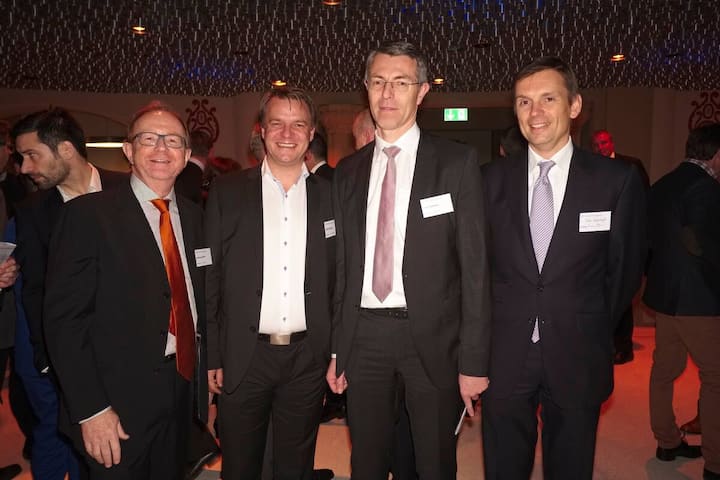 Andreas Wetter; Johan Andsjö, CEO, Orange Schweiz; Libor Voncina, CEO, Sunrise;  Timm Degenhardt, Chief Marketing Officer, Sunrise