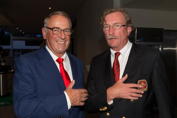 Adolf Ogi; Robert Ober, Präsident Golfclub Breitenloo