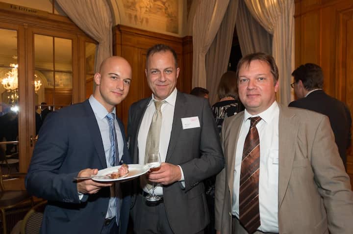 Marc Blaser, Schiller AG; Marc Obrist, Smartrek AG; Alessandro L. Züst, Schiller AG