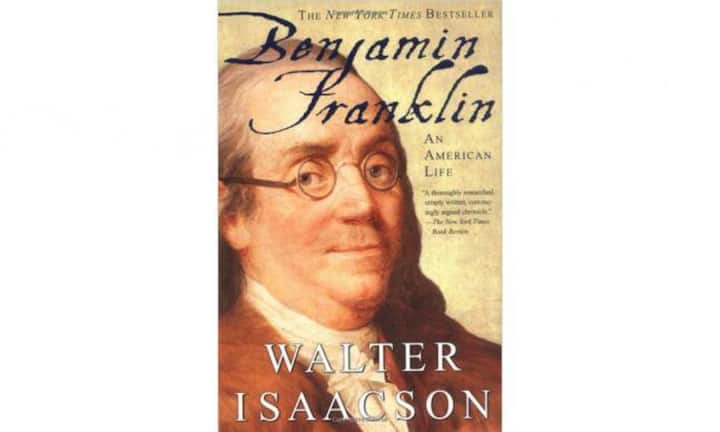 «Benjamin Franklin» von Walter Isaacson
Elon Musk ist vom Unternehmergeist Benjamin Franklins begeistert. Der Lebensweg von Franklin zeigt, wie man sich mit Anstrengung und Disziplin hocharbeiten kann.
ISBN: 978-0743258074
©amazon.com