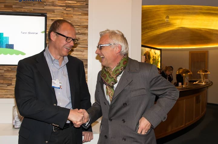 Fred Kindle, Clayton, Dubilier & Rice LLP, UK; Urs Rohner, VRP Credit Suisse