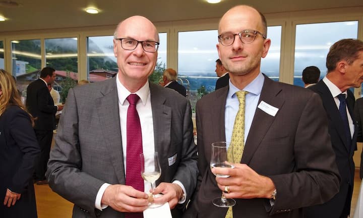 Hans Hutter, Hutter Dynamics AG;
Christophe Sarasin, Stv. Geschäftsführer VPAG