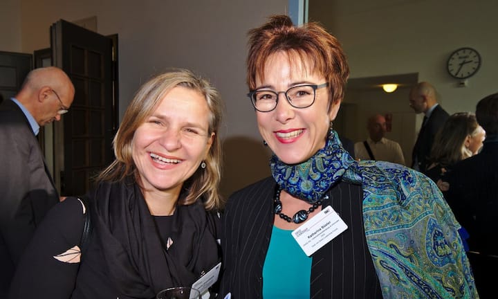 Karin Grundböck, Programmleitung Transformation, SBB AG;
Katharina Büeler, CEO, Axas AG - Unternehmensberatung & Informatik