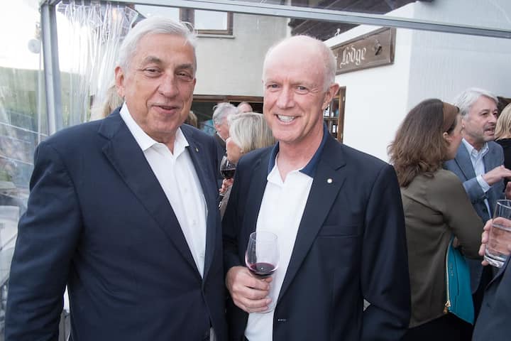 Helmi Beerli, Unternehmer; John Webster, australischer Privatier