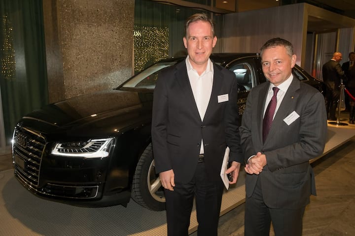 Roman Geiser, Farner Consulting AG; Thomas Sieber, Orange Communications SA