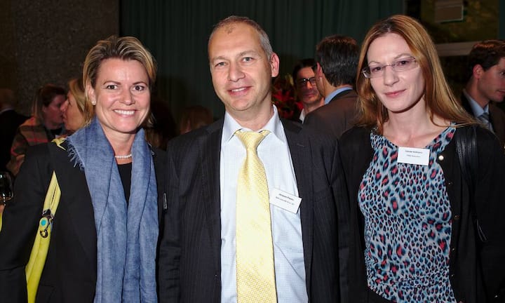 Claudia Wohlfahrtstätter, Sinnovec;
Jacques Piasko, Bank Julius Bär & Co. AG;
Carole Hofmann, COO, ATF Group AG