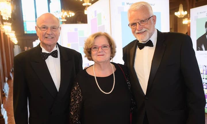 Heinz Bachmann, hb Management;
Anita Bachmann;
Hans Rüegg, Baumann Federn AG