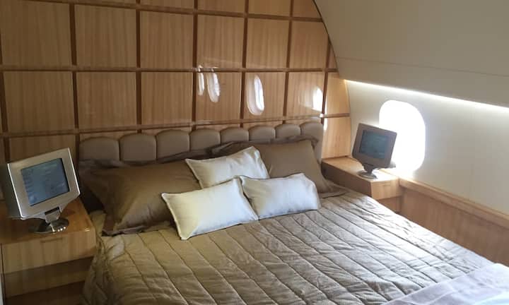 ... und sogar mehrere Schlafzimmer.