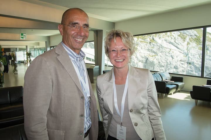 Hans Peter Aebi, Waega-Group AG; Claudia Röthlin, Claudia Röthlin Human Resources