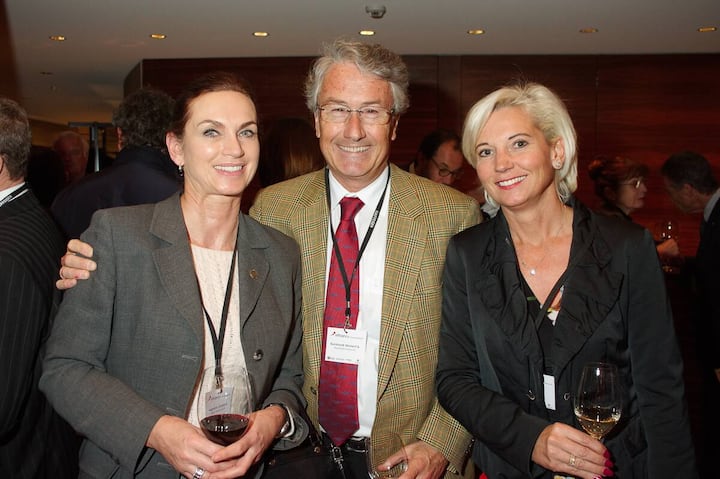 Cornelia R. Hagmann, VR, ARIDA Verwaltungs AG; Michel P. G. Burckhardt, CEO, Burckhardt's Events; Bettina C. Stach. Geschäftsleitung, Stach Immobilien AG