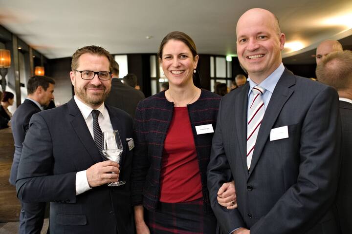 Thomas Schönenberger, Partner, Bratschi St. Gallen; Juliane Stiegler, Partnerin, Tigerberg AG; Thomas Stiegler, Partner, Tigerberg AG