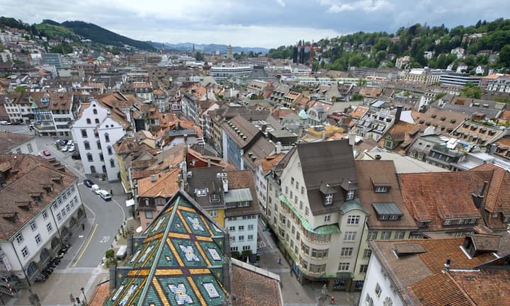 Platz 6: St. Gallen (Indexwert: 38; Vorjahr: 38)