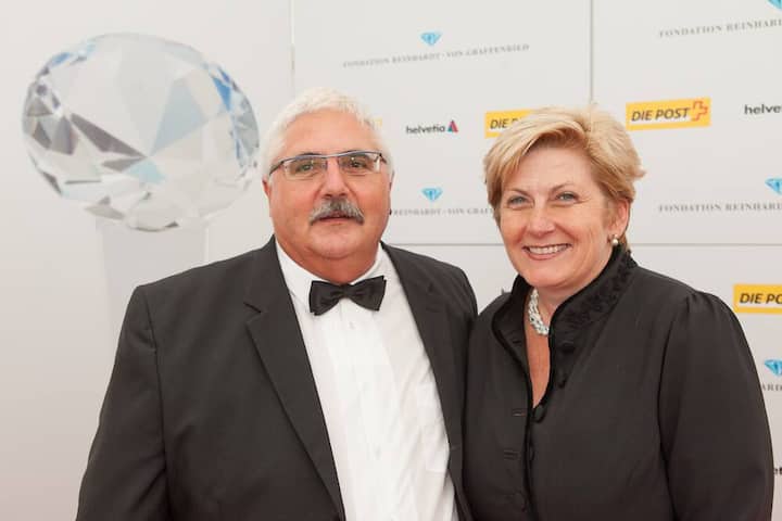 Helmut Simon; Beatrice Simon-Jungi, Regierungsrätin, Direktorin Finandirektion Kanton Bern