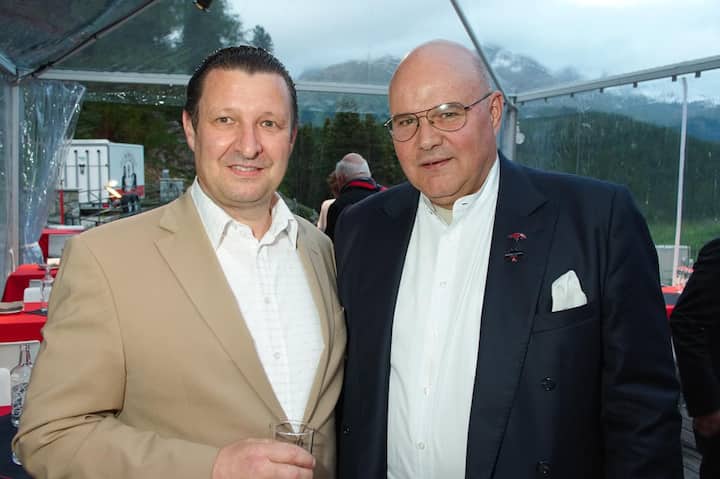 Markus Lenzlinger, CEO, migrolino; Christopher R. Walti, Executive Protection Specialist.