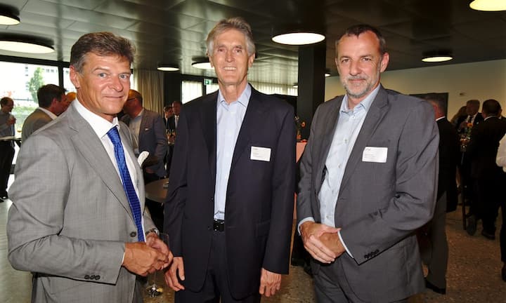 Marco Illy, Chairman Corporate & Investment Banking, Credit Suisse (Schweiz) AG;
Felix Weber, Chairman, Cembra Money Bank;
Daniel Bürchler, Chief Financial Officer, Swisscard AECS AG