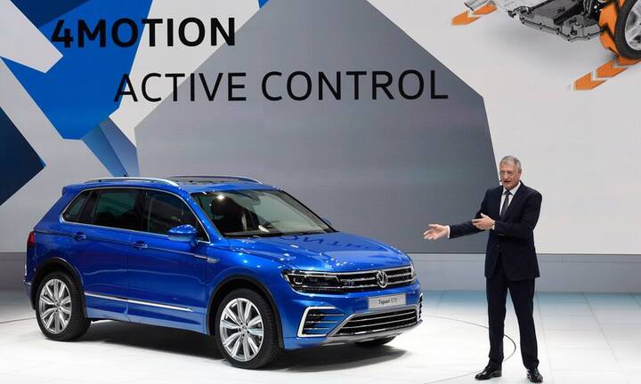 VW Tiguan GTEBei der neuesten Generation des Tiguans präsentiert der Volkswagen-Konzern gleich vier Varianten. Der Tiguan GTE wird mit einem Plug-In-Hybridantrieb ausgestattet werden.