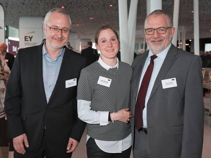 Ronny Kaufmann, Swisspower AG;Esther Niffenegger, Energie Wasser Bern;Daniel Schafer, Energie Wasser Bern