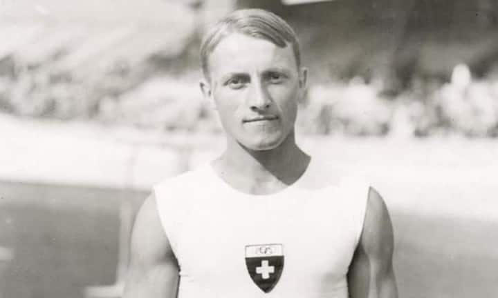 Der erfolgreichste Olympiateilnehmer der Schweiz war indessen kein Wintersportler. Turner Georges Miez aus Töss holte in den 20er- und 30er-Jahren viermal Gold, dreimal Silber und einmal Bronze. Wikimedia