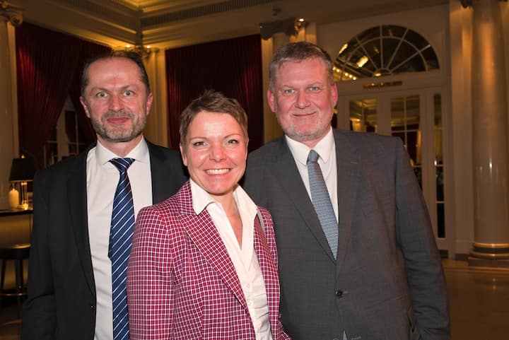 BenoÃ®t Revaz, Direktor, Bundesamt fÃ¼r Energie BFE;Antje Kanngiesser, BKW;Reto Egloff, CEO, KPC