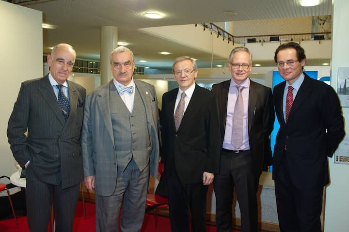 Politische Schwergewichte: Alexis P. Lautenberg, Senior Policy Advisor, Steppte & Johnson, Bruxelles & ehemaliger Botschafter bei der EU, Italien und U.K.; Kurt Schwarzenberg, Ehemaliger Aussenminister der Tschechischen Republik und ehemaliger Präsident des Rats der Europäischen Union; Wolfgang Schüssel, ehemaliger österreichischer Bundeskanzler & ehemaliger Präsident des Europäischen Rats