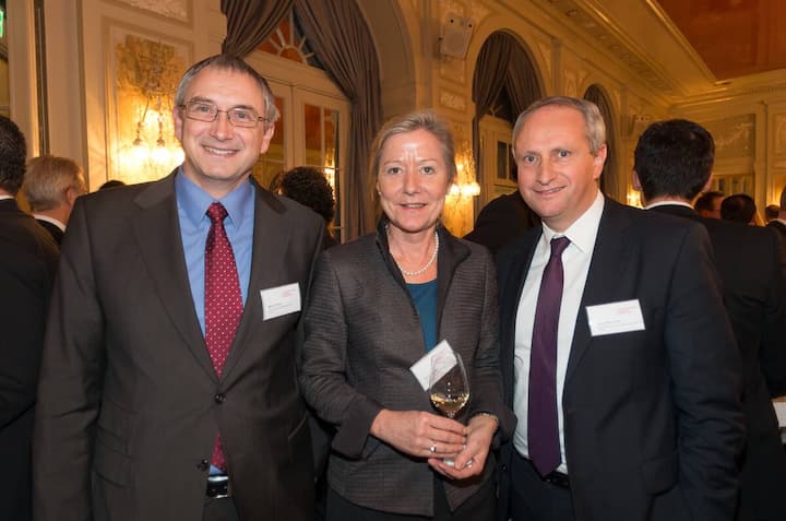 Markus Wyss, SGE; Doris Albisser,  CLS Communication AG; Hans-Peter Hess, Roland Berger Strategy Consultants