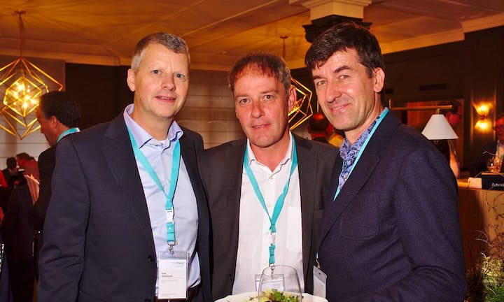 Paul Gustavsson, Head of Business Unit Cocoa, Bühler Management AG;
Serge Entleitner, Head of Business Unit Chocolate, Cocoa & Coffee, Bühler Management AG;
Andreas G. Loacker, Managing Director R&D, A. Loacker AG