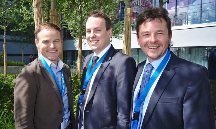 Christoph Zech, Leiter E-Government, Stadt Winterthur;
Simon Wettstein, Protekta Rechtsschutz-Versicherung AG;
Matthias Wegmüller, Projektleiter, Die Mobiliar