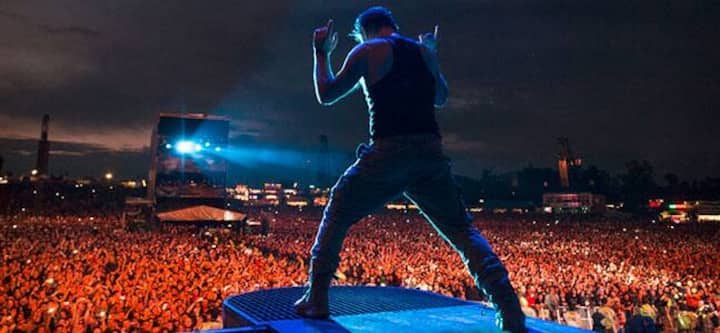 Bruce Dickinson on Stage