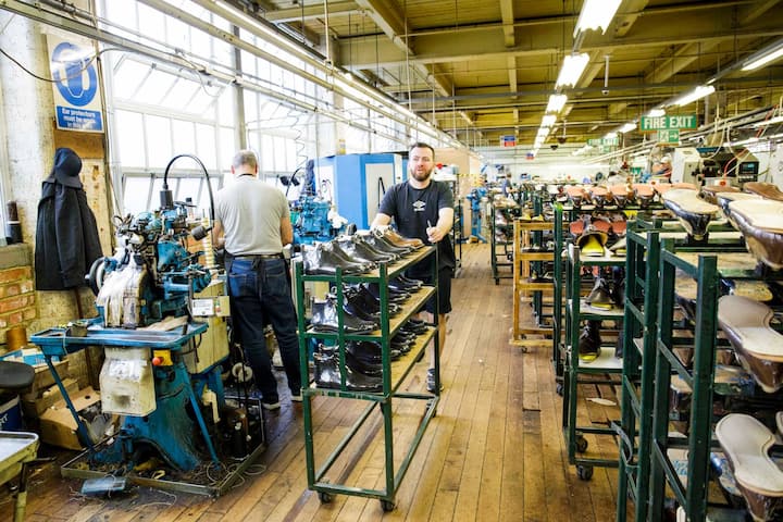 Fabrik von Crockett & Jones