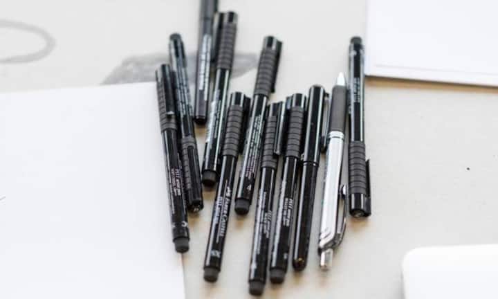 Platz 4: Ebenfalls prominent bei den Langfingern: Stifte.