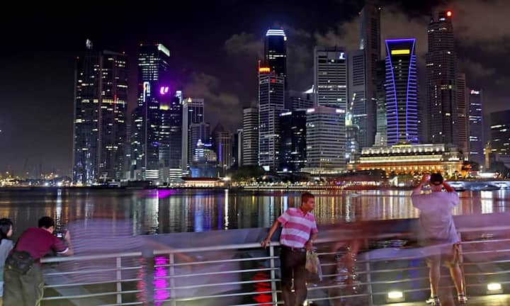 Platz 10: Singapur. Im kleinsten Staat Südostasiens leben 157'000 Millionäre, wie das Analysehaus Wealthinsight eruierte. (Bild: Keystone)