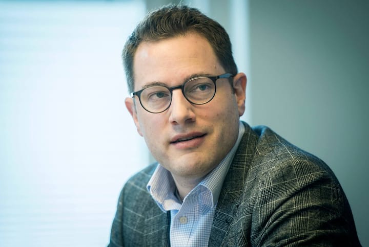 Weinfelden TG - Jerome MÃ¼ggler, Direktor der Industrie- und Handelskammer (IHK) Thurgau.