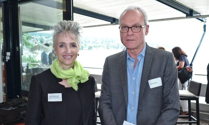 Carmen Walker Späh, Präsidentin FDP. Die liberalen Frauen, Regierungsrätin des Kantons Zürich;
Markus Assfalg, Leiter, Standortförderung Kanton Zürich