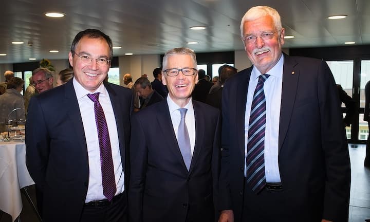 Artur Baldauf, Professor Uni Bern;
Urs P. Gauch, Leiter Departement Firmenkunden, Raiffeisen Schweiz;
Robert Elsaesser, Owner & CEO, ELAG ast GmbH